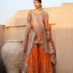 Sevgi Ember Mughal Gharara Set