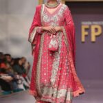 Pink and Peach Embroidered Shirt and Trouser