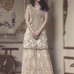 Ivory 3D Embellished Bridal Set