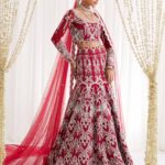 Crimson Silver Fusion Bridal Set