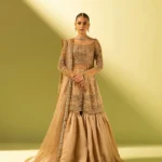 Blush Pearl Bloom Gharara Set