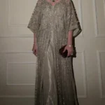 Opulent Champagne Embellished Formal Set