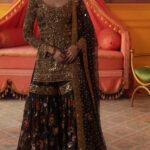 Emerald Elegance Raw Silk Ensemble