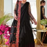 Midnight Elegance Bridal Ensemble