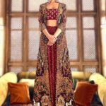 Embellished Long Jacket Lehenga Ensemble