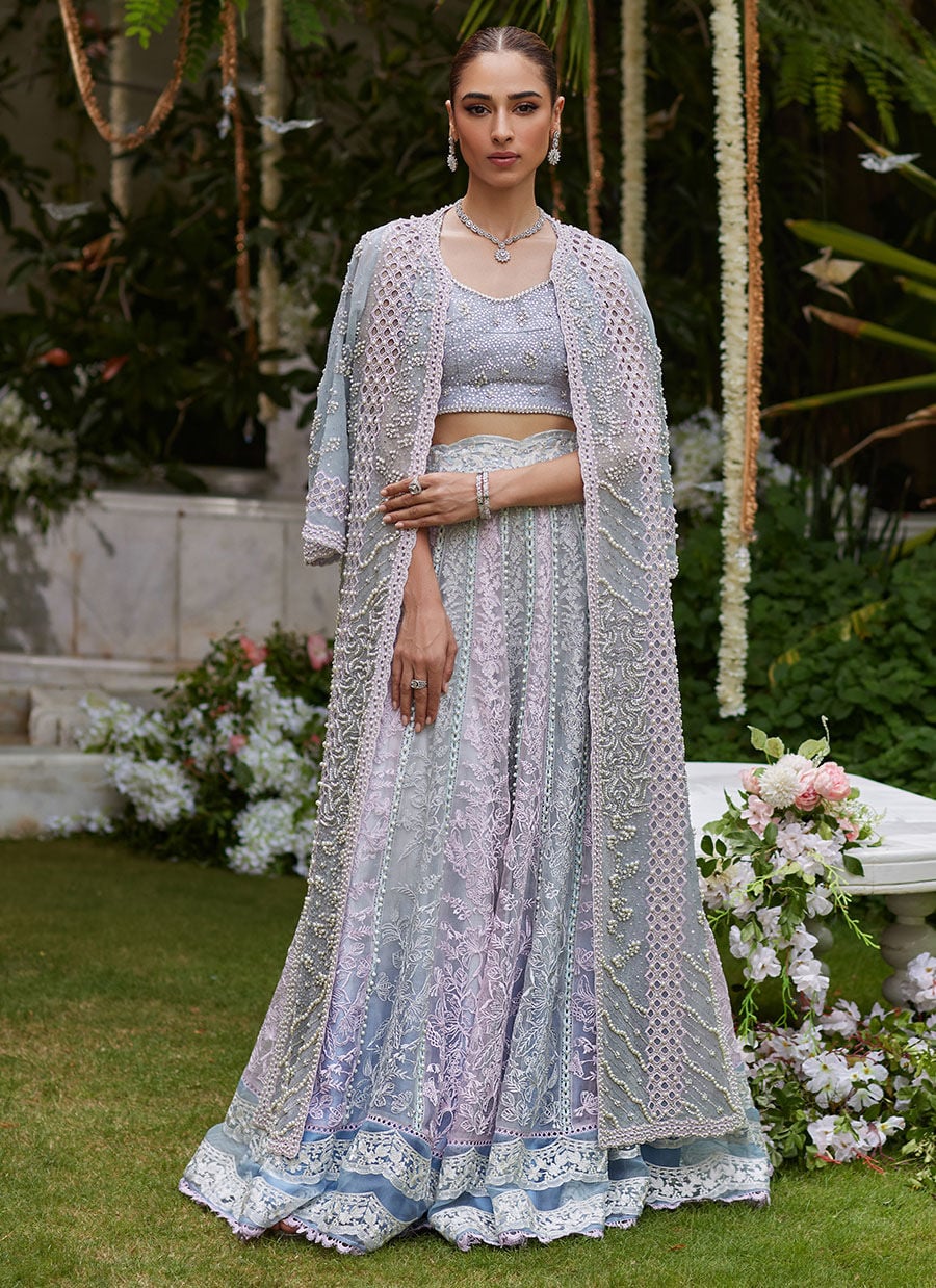 Pastel Aura Bridal Ensemble - Image 6
