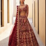 Imperial Scarlet Bridal Ensemble