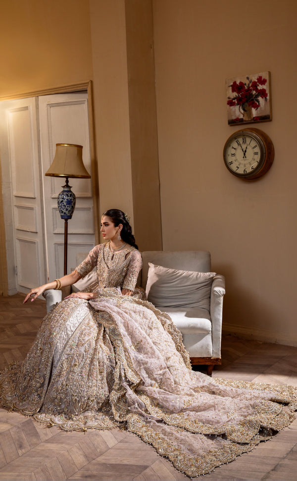 Blush Elegance Gown Set - Image 3