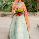 Mint Radiance & Marbled Sunset Bridal Ensemble