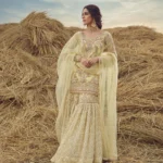 Golden Bloom Yellow Gharara Ensemble