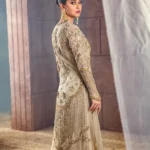 Copper Glow Net Bridal Gown