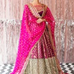Regal Plum Bridal Lehenga Choli & Dupatta Set