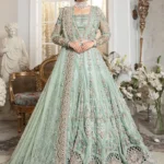 Opulent Crimson Velvet Bridal Lehenga Set