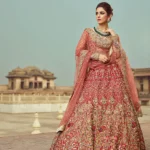 Exquisite Hand-Embellished Bridal Lehenga