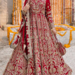 Crimson Heritage Bridal Lehenga