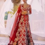 Scarlet Swarovski Mermaid Bridal Ensemble