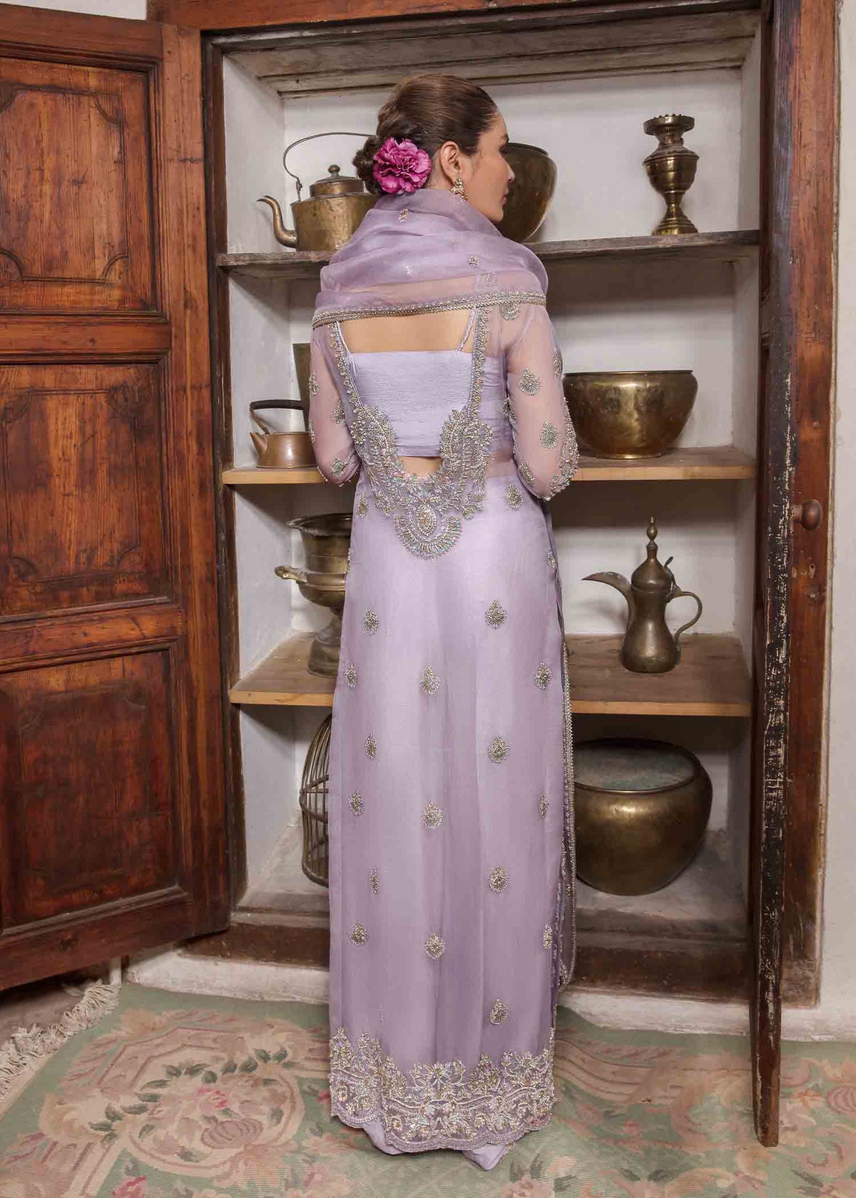 Lilac Luminescence Wedding Ensemble - Image 4