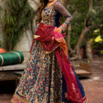 Regal Multicolor Heritage Bridal Lehenga Ensemble