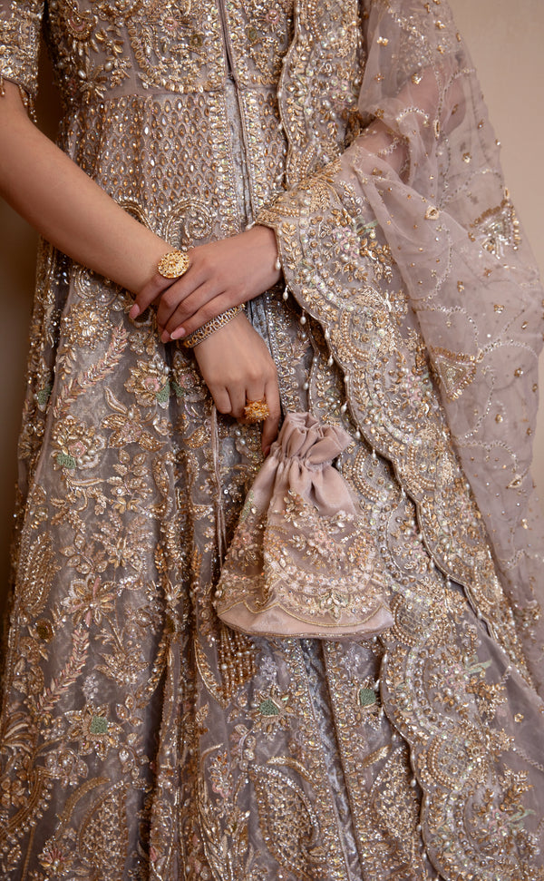 Blush Elegance Gown Set - Image 9