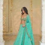 Golden Radiance Banarasi Lehenga Set