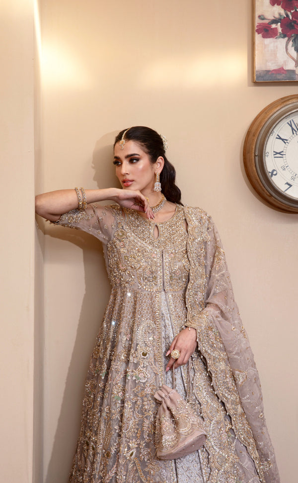 Blush Elegance Gown Set - Image 8