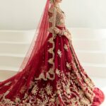 Majestic Red Bridal Ensemble