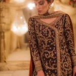 Midnight Gold Embellished Formal Ensemble