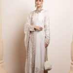 Rosé Radiance Embroidered Ensemble