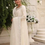 Ethereal Gold Kalidaar Bridal Ensemble