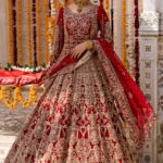Crimson Royale Bridal Lehenga Ensemble