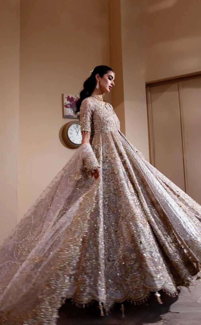 Blush Elegance Gown Set - Image 12