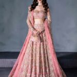 Blush Pink Bridal Luxury Lehenga Set