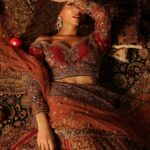 Imperial Red Bridal Heritage Ensemble