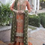 Sunset Elegance Wedding Ensemble