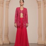 Blush Elegance Gharara Set