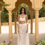 Ethereal Vanilla Saree Ensemble