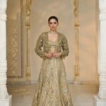 Golden Beige Royal Lehenga Set