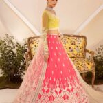 Sunlit Blush Bridal Lehenga Ensemble