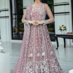 Enchanted Lilac Bridal Pishwas Ensemble