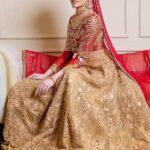 Embellished Blouse with Fully Adorned Lehenga