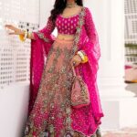 Dual-Tone Embellished Lehenga