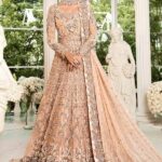 Embellished Anarkali Maxi with Chatta Patti Dupatta