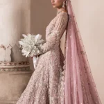 Soraya Lavender Dream Bridal Gown with 3D Embellished Net