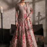 Classic Net Pishwas Bridal Ensemble