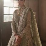 Light Green Ethereal Bridal Ensemble