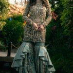 Verdant Royale Gharara Ensemble
