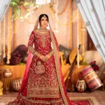 Crimson Royale Bridal Lehenga Ensemble