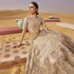 Golden Desert Sands Bridal Lehenga