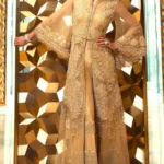 Golden Butterfly Hand-Embellished Kaftan Ensemble