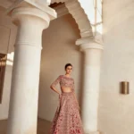 Majestic Crimson Bridal Lehnga Choli